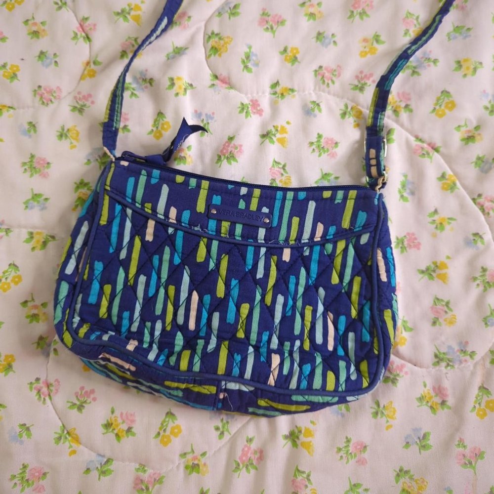 Blue purse by Vera Bradley